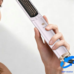 MG33 EU Plug Hair Straightener Brush Smart Temperature Control Negative lon Hair Straightening Comb