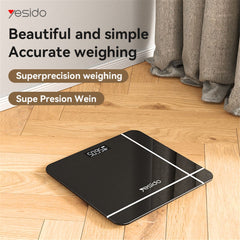 MG10 Tempered Glass LED Display Digital Scale High Precision Body Weight Scale