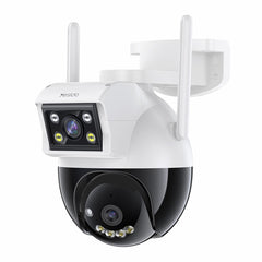 YESIDO KM12 Dual Lens 400W HD Surveillance Camera 360 Degree Wireless WiFi 2.4G Camera Support Two-Way Voice