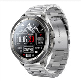 YESIDO IO34 AMOLED Display Metal Smart Watch Fitness Tracker Heart Rate Monitoring Sport Watch