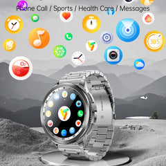 YESIDO IO34 AMOLED Display Metal Smart Watch Fitness Tracker Heart Rate Monitoring Sport Watch