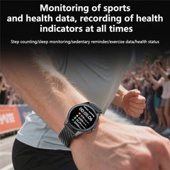 YESIDO IO43 Smart Watch 1.53 Inch HD Display Health Tracker with Heart Rate Monitor / Call Function / Music Control