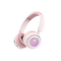 EP06 BT5.3 Colorful RGB Lighting Effects Telescopic Arm Noise-cancelling BT Headphones