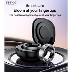 IO33 Precise Waterproof Support Handheld Control 24H Detection Health Monitoring Smart Ring