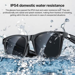 YESIDO IO35 Smart Music Sunglasses Bluetooth-Compatible Wireless IP54 Waterproof Hands-Free Calling Eyewear