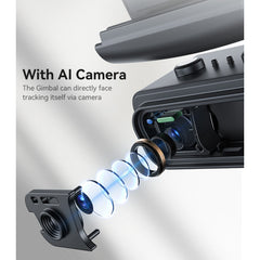 SF21 Face Tracking With Camera Powerful Battery Built-in Extra Fill Light 3-Axis Gimbal Stabilizer