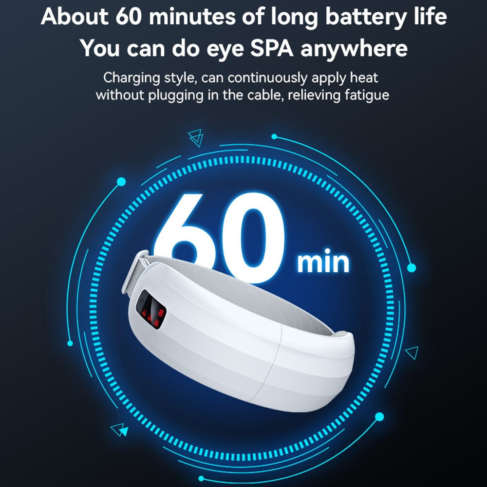 MG13 3 Levels Hot Compress Rechargeable Eye Massager Eye Fatigue Relief Device