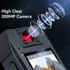 YESIDO KM25 Video Recorder 180 Degree Rotating Lens HD 1.3 Inch Screen 1080P Outdoor Cycling Hiking Camera