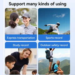 YESIDO KM25 Video Recorder 180 Degree Rotating Lens HD 1.3 Inch Screen 1080P Outdoor Cycling Hiking Camera