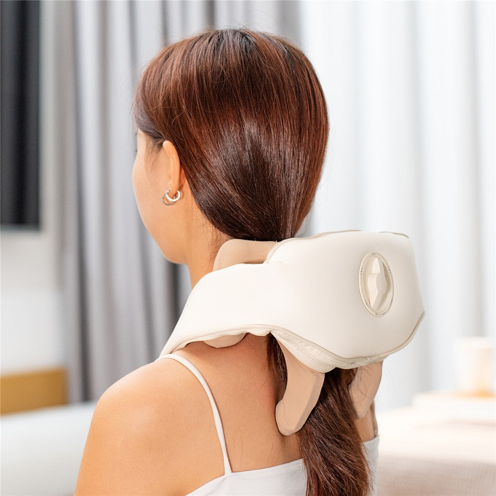 MG11 3 Modes Adjustable Width Neck and Shoulder Massager Heat Therapy Massage Device