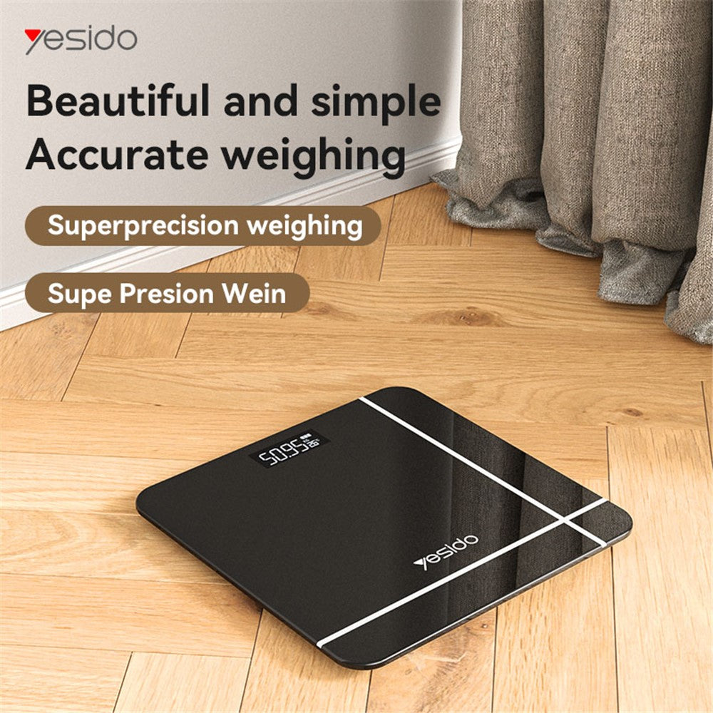 MG10 Tempered Glass LED Display Digital Scale High Precision Body Weight Scale