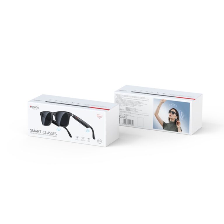 YESIDO IO35 Smart Music Sunglasses Bluetooth-Compatible Wireless IP54 Waterproof Hands-Free Calling Eyewear