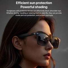 YESIDO IO35 Smart Music Sunglasses Bluetooth-Compatible Wireless IP54 Waterproof Hands-Free Calling Eyewear