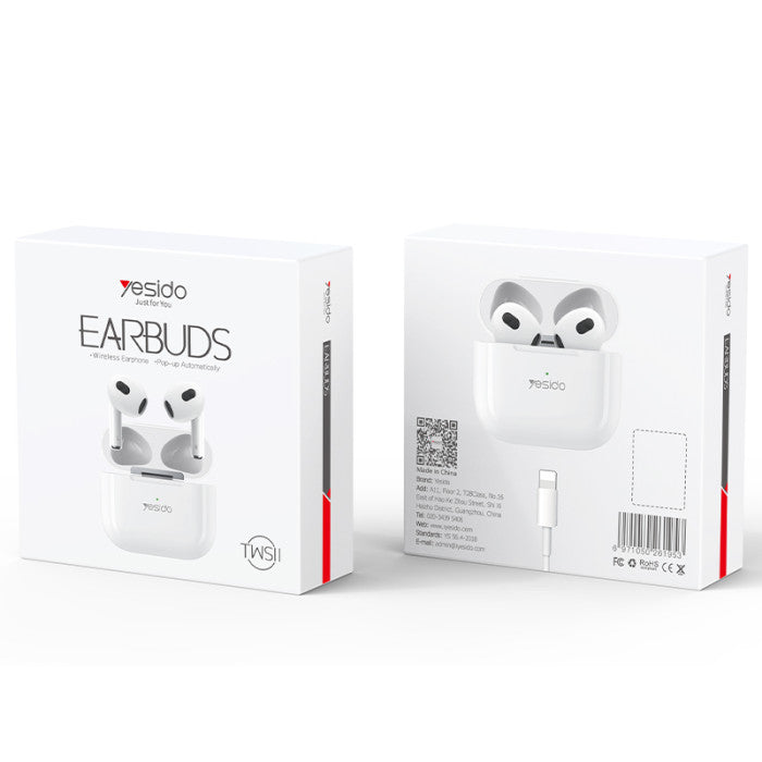 TWS11 Lightning Charging Bluetooth 5.2 Aroha 1562M TWS Earphone