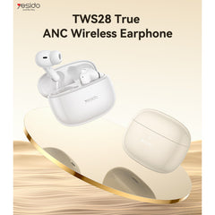 TWS28 BT5.3 Ultra Low Latency With ENC Microphone Touching Control ANC +ENC TWS Wireless Earphone