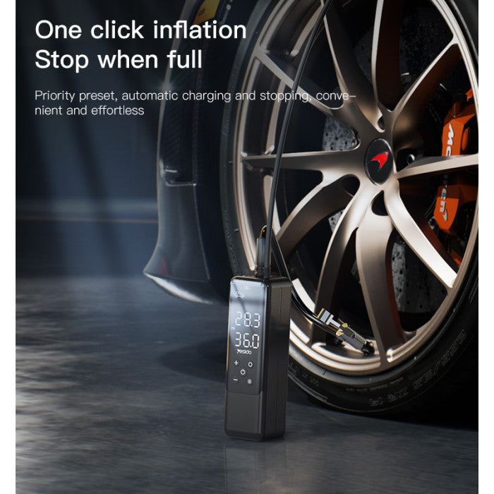 VC05 Fast Inflation Portable Precise Air Replenishment Intelligent Digital Displaycar Inflation Pump