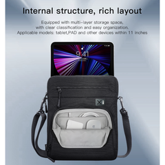 WB31 Hot Selling Waterproof Shoulder Cross-body Bag Casual Black Purse Handbag Sling Bag